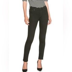 Banana Republic High-Rise Skinny Black Jeans 27/4